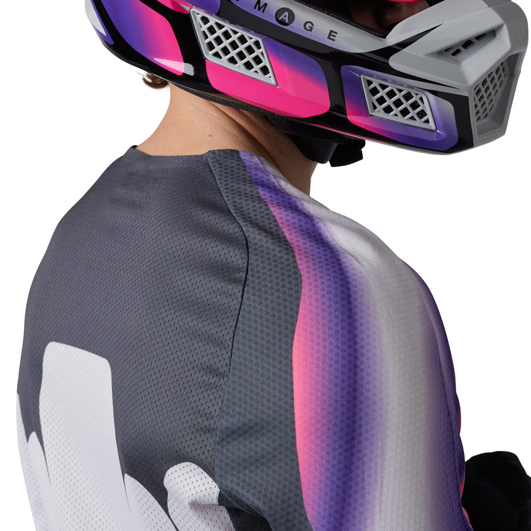 FOX 360 Syz Motocross Jersey hellgrau M Abbildung 3