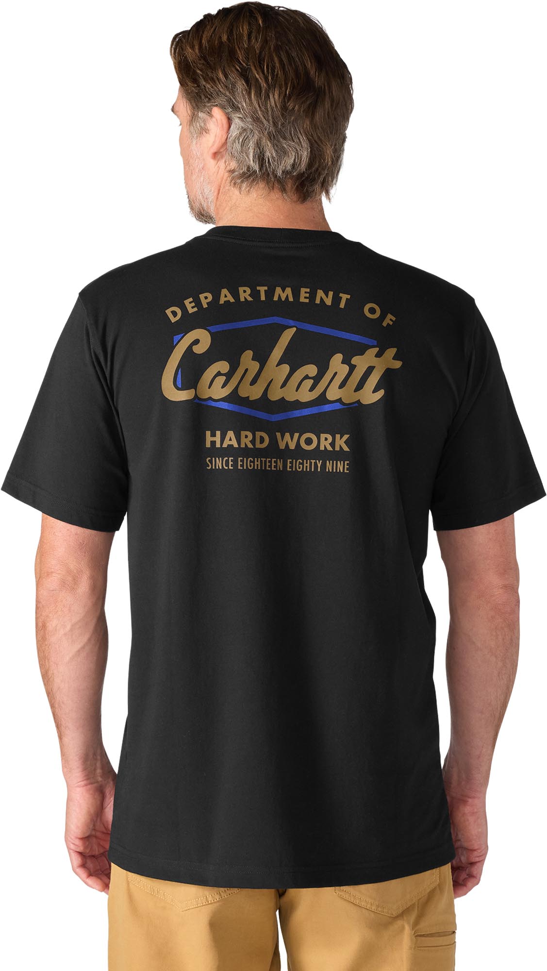Carhartt Irvine Relaxed Hard Work Tričko černá L Obrázek 6