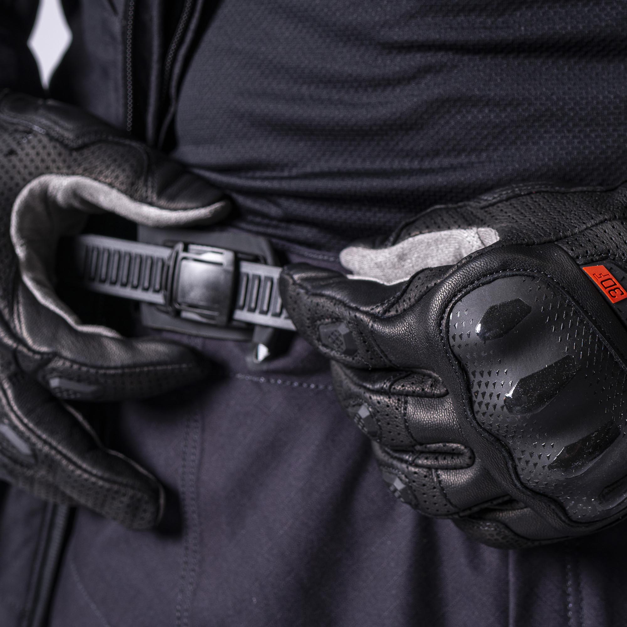Side view of Leatt ADV Rally 7.5 HydraDri waterproof Motorcycle Textile Pants