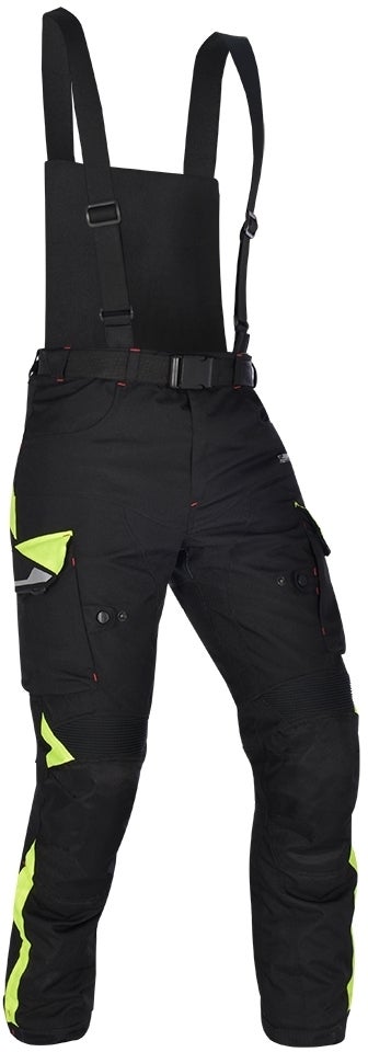 Oxford Montreal 3.0 Motorcycle Textile Pants black/neon S Standard Figure 1