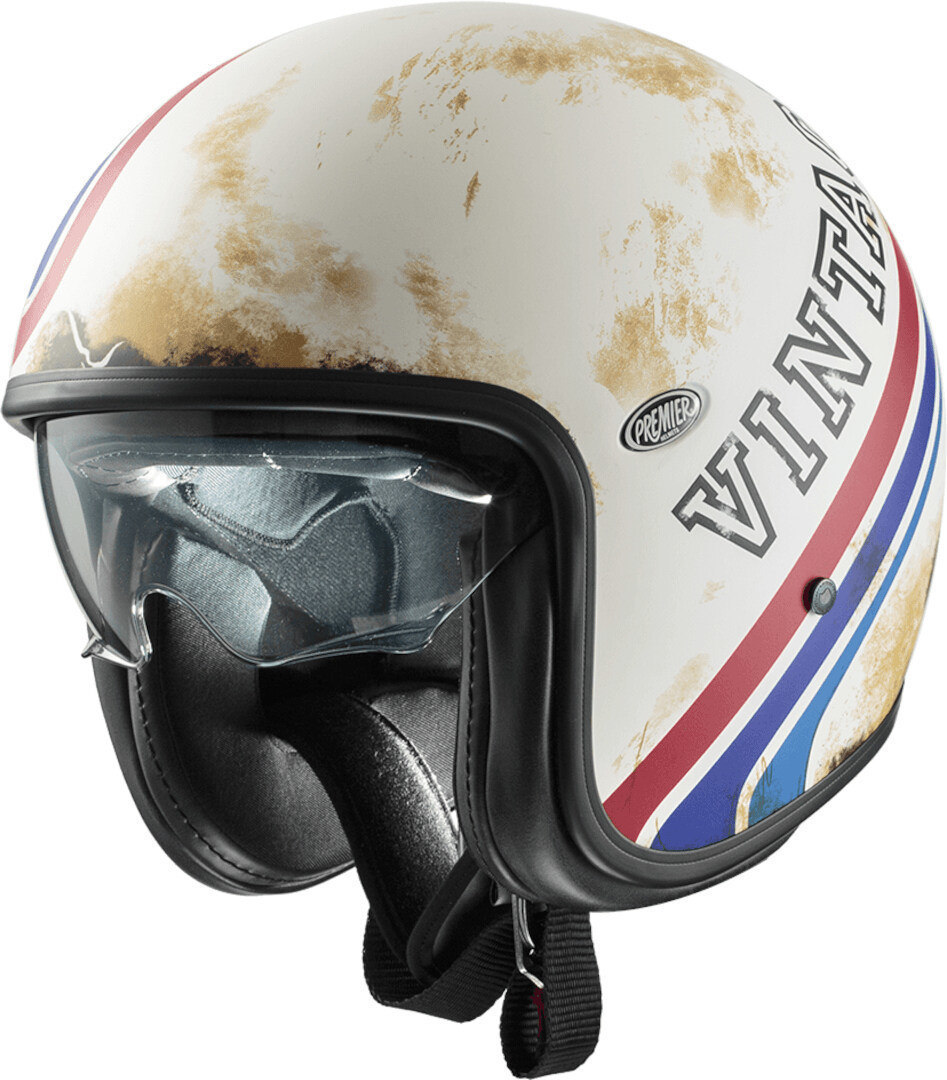 Premier Vintage BTR 12 BM Casque Jet M (57/58) Figure 1