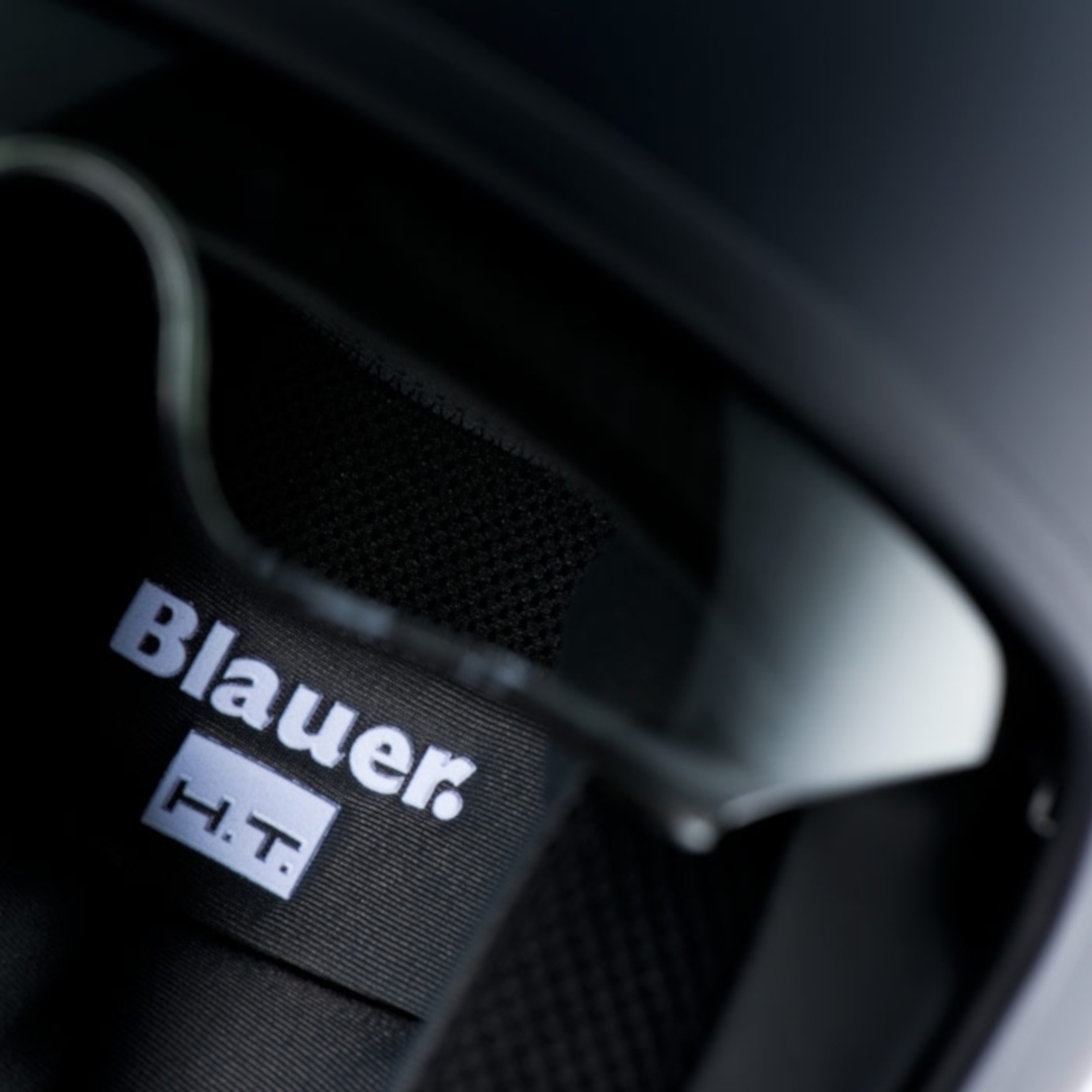 Blauer Pilot 1.1 Monochrome Black Matte ジェットヘルメット XXS(51/52) 図3