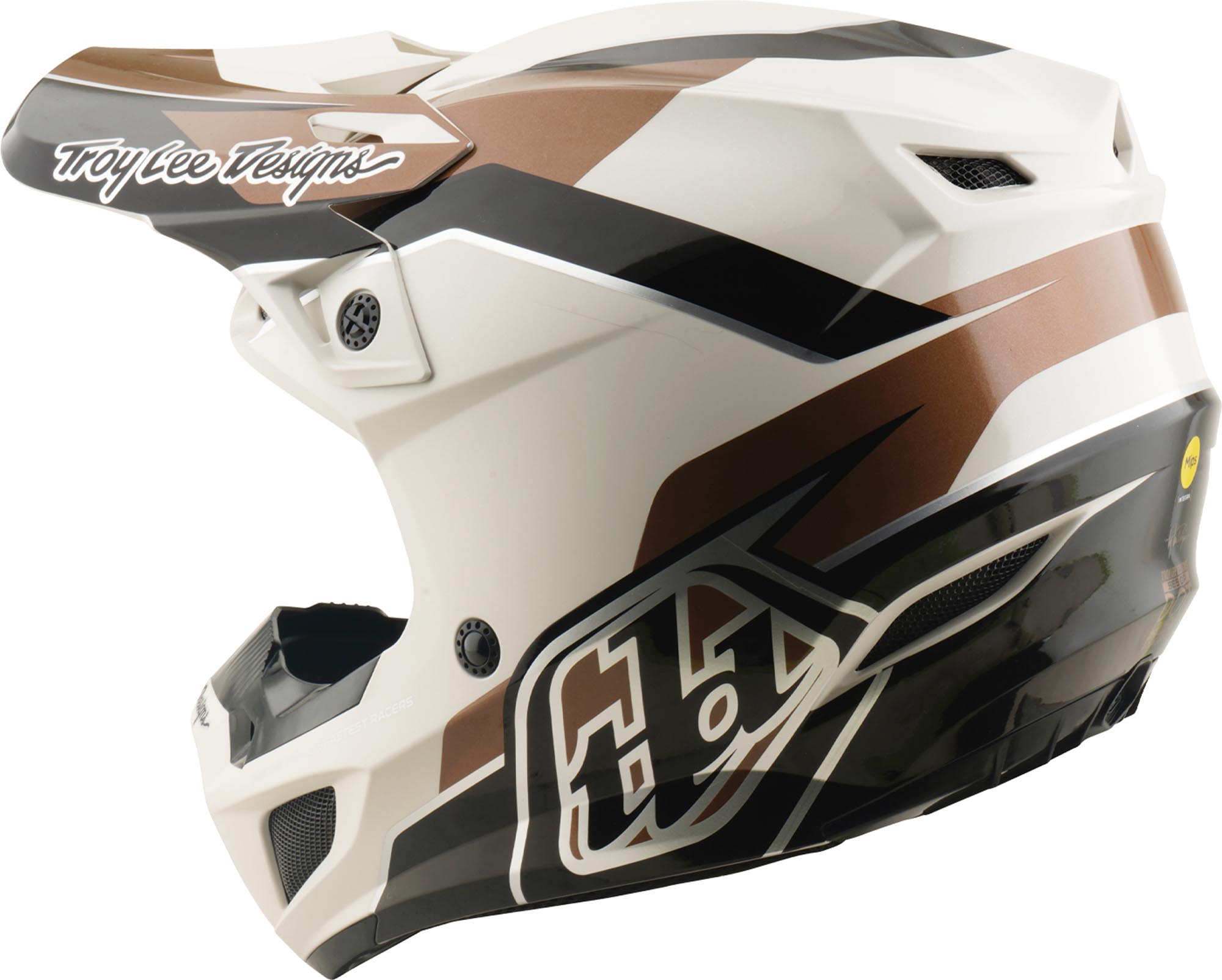 Troy Lee Designs SE5 Polycarbonate MIPS Stand Motocross Helm hellgrau XXL (62/63) Abbildung 6