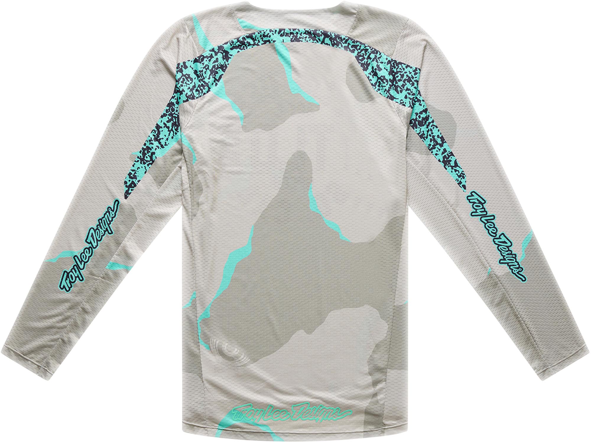 Troy Lee Designs GP Pro Air Camo Motocross Jersey hellgrau XL Abbildung 2