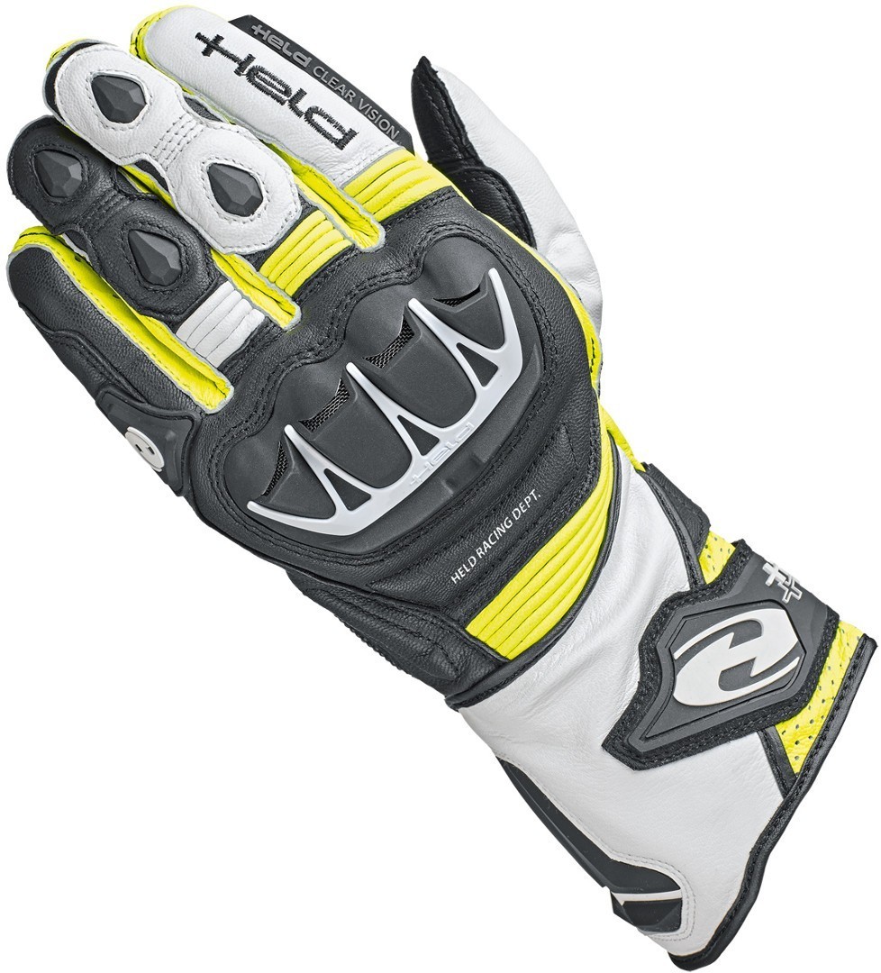 Held Evo-Thrux II Motorcykel handsker sort/neon 11 Figur 1