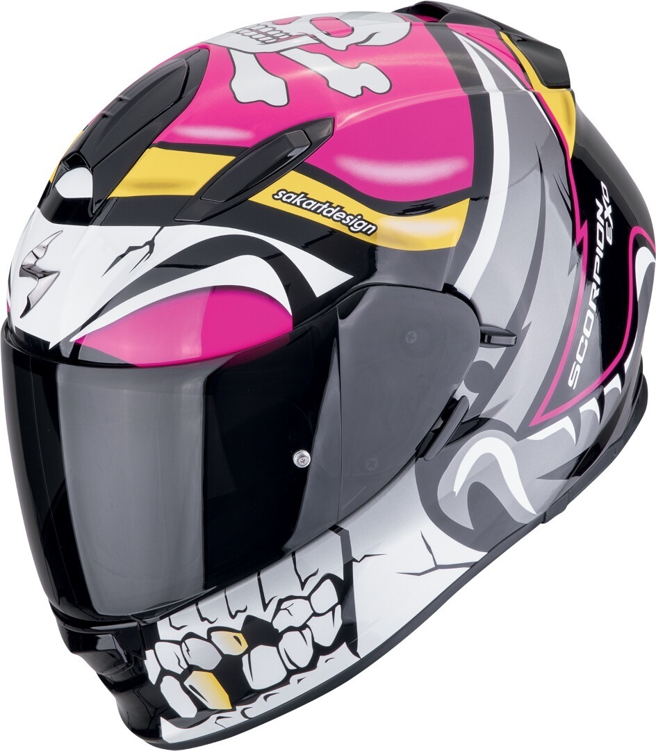 Side view of Scorpion Exo-491 Pirate Helmet