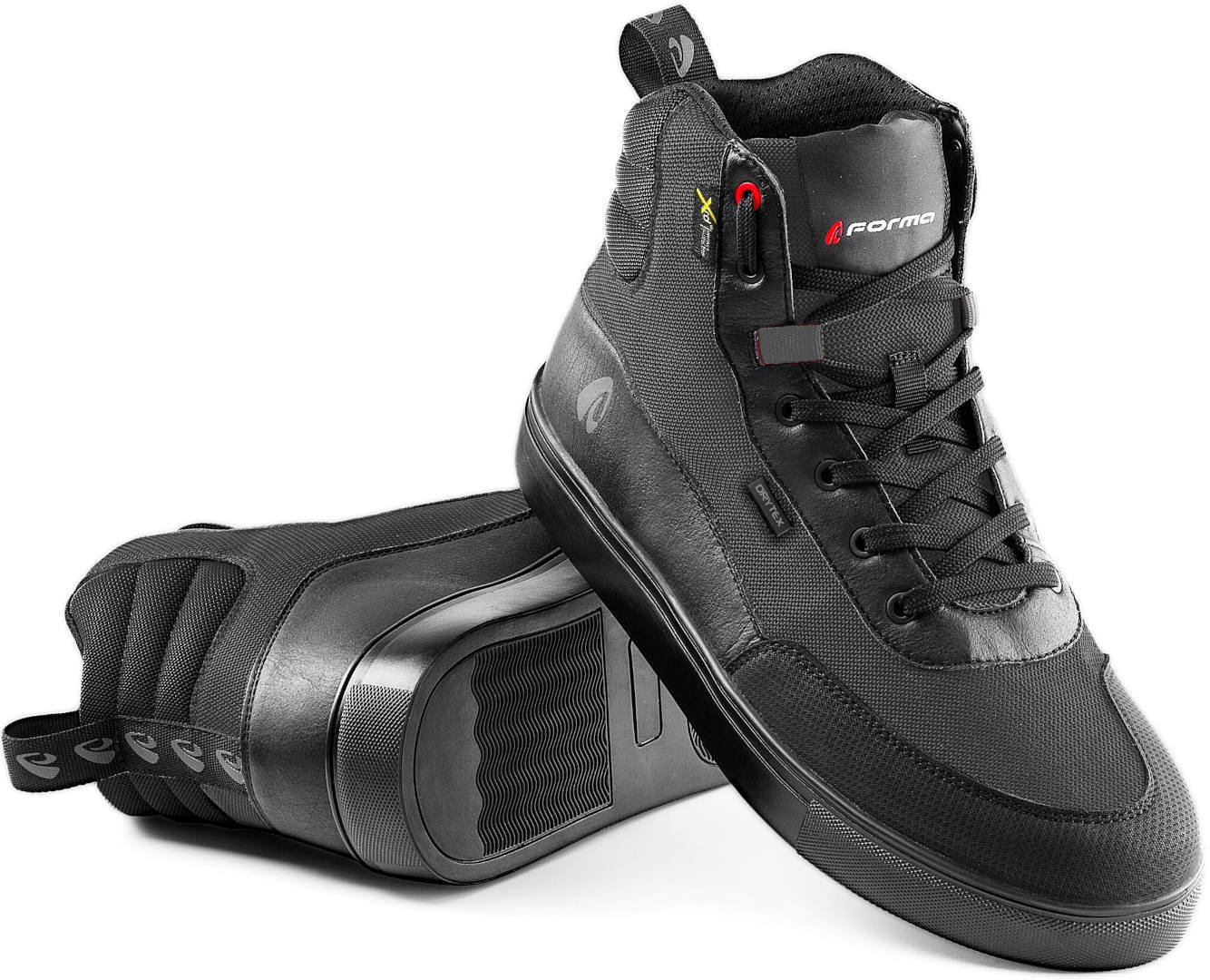 Forma Milano Dry Motorradschuhe schwarz/grau 46 Abbildung 1