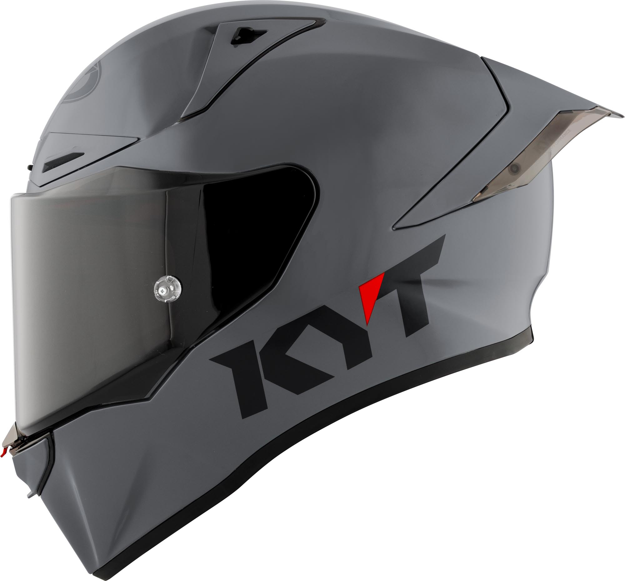 KYT R1R Plain Helm grau/anthrazit XXL (63) Abbildung 2