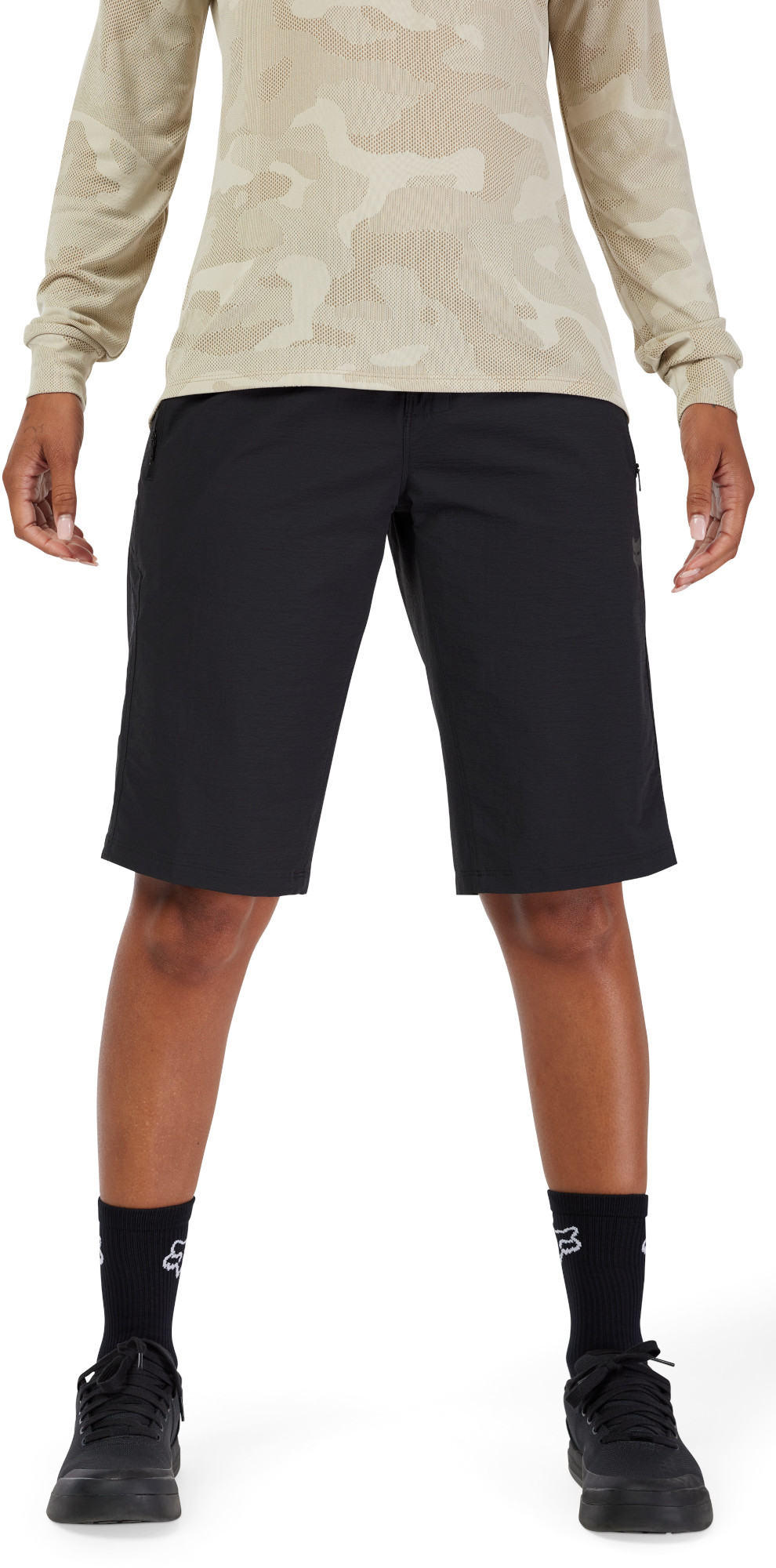 FOX Ranger Lined Short de vélo pour dames noir 14 Figure 3