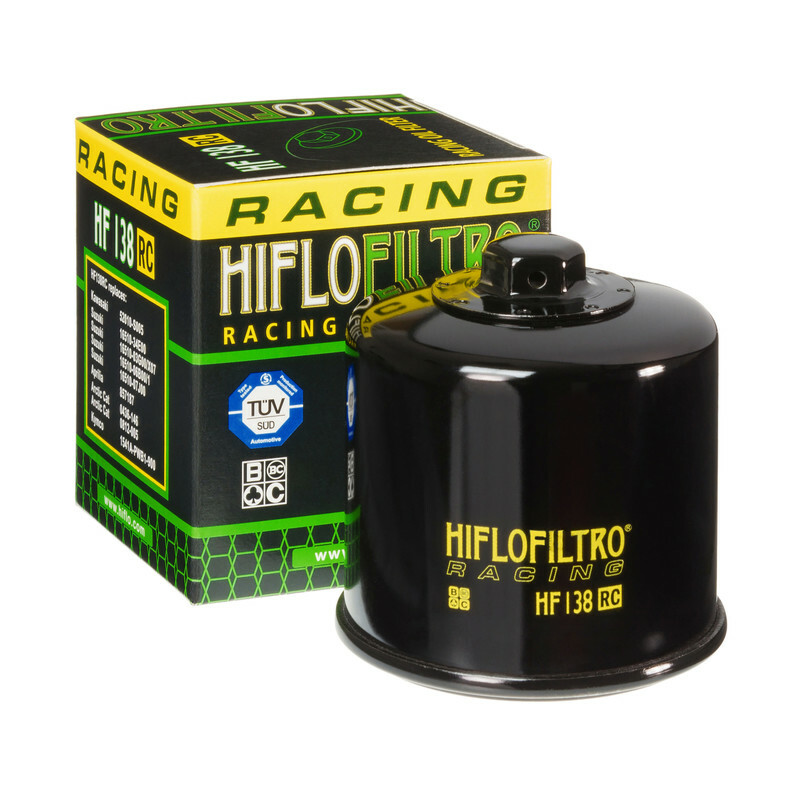 Hiflofiltro Filtru de ulei pentru curse - HF138RC Figura 2