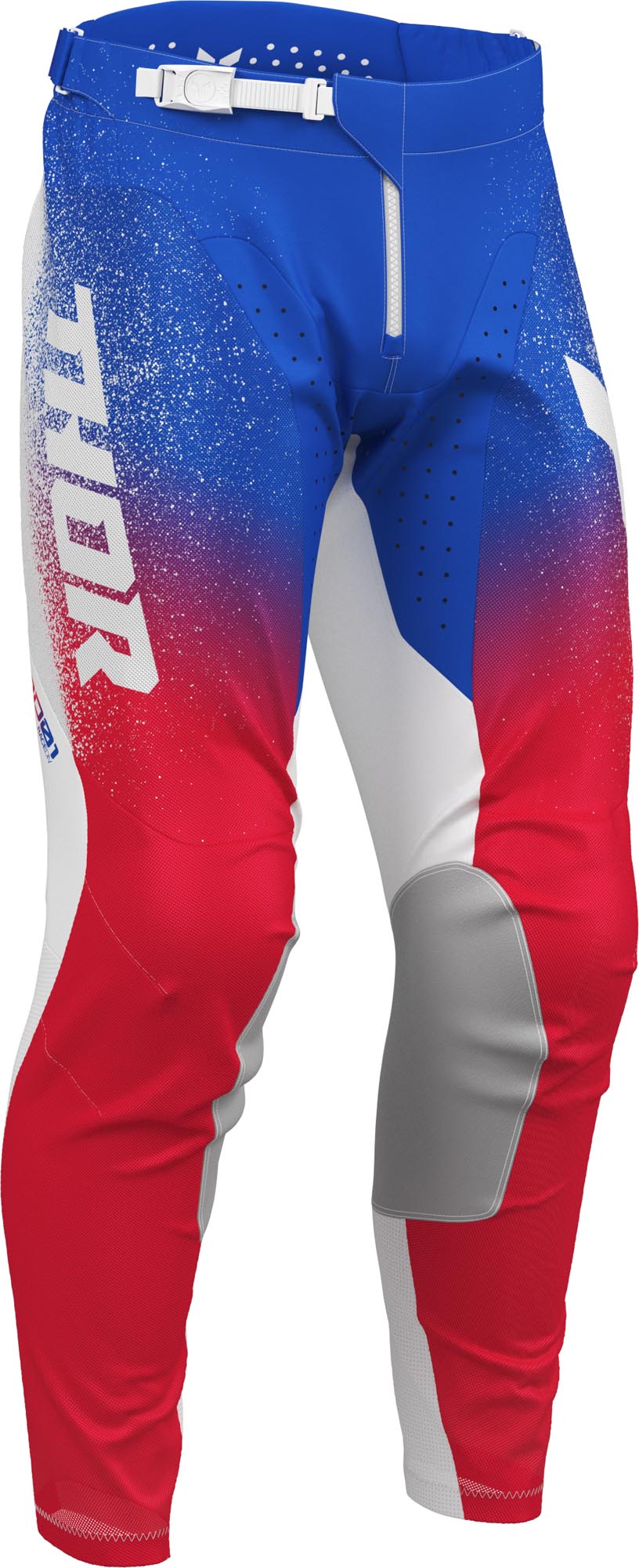 Thor Launchmode Air Darkside Motocross Pants white/blue/red 28 Figure 4