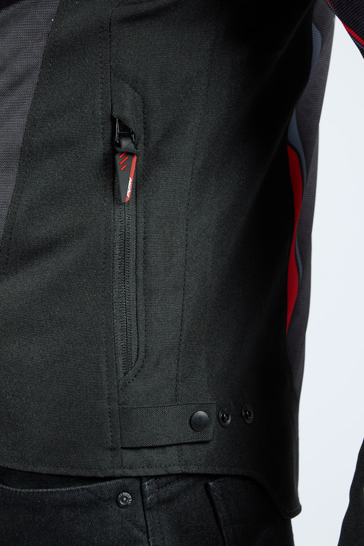 Ixon Demoniak Motorcycle Textile Jacket black/red L Figure 7