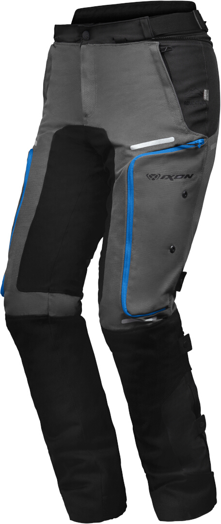 Ixon Vidar Motorcycle Textile Pants black/dark grey M Figure 1