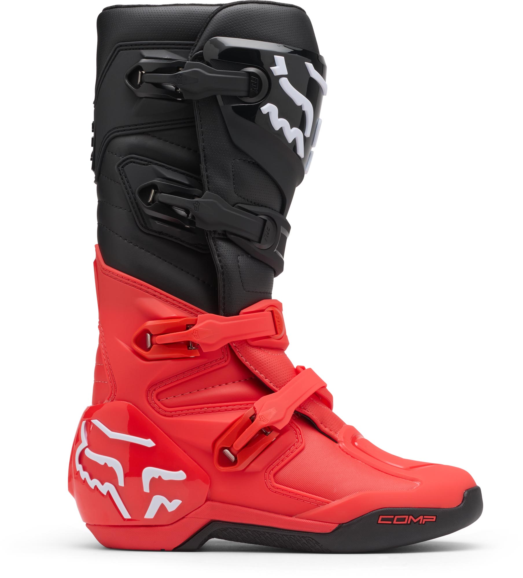 FOX Comp Bicolor Motocross čizme crvena 9,5 Slika 2
