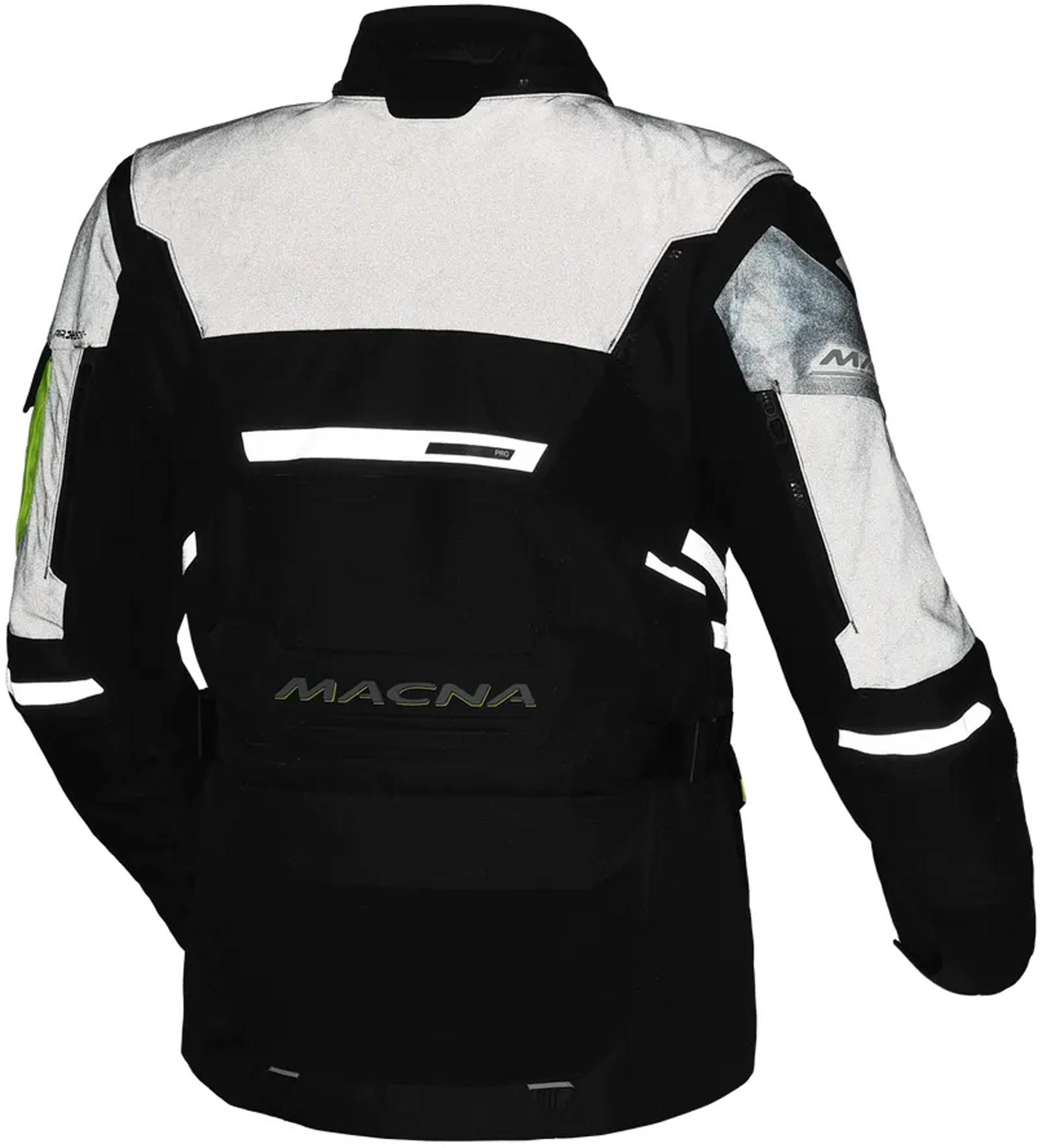 Macna Flexodus NightEye waterproof Motorcycle Textile Jacket 3XL Figure 4