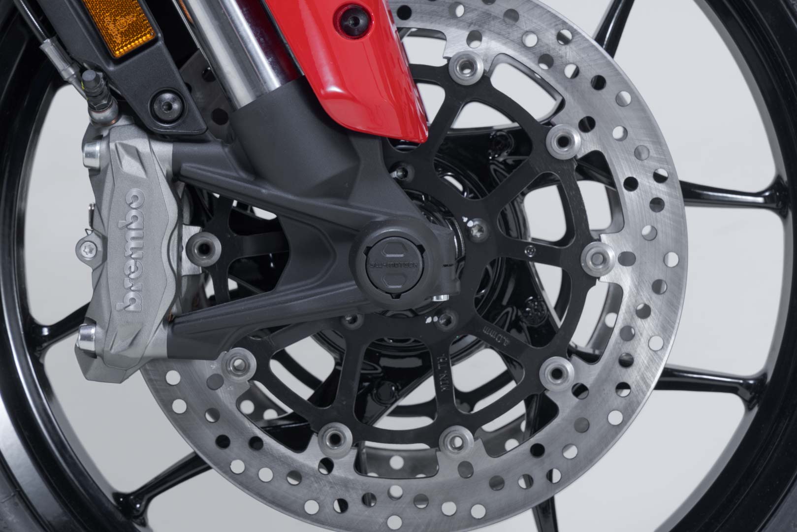 Set SW-Motech Slider pentru puntea față - Negru. Ducati Multistrada V2 / V2 S (24-). Figura 3