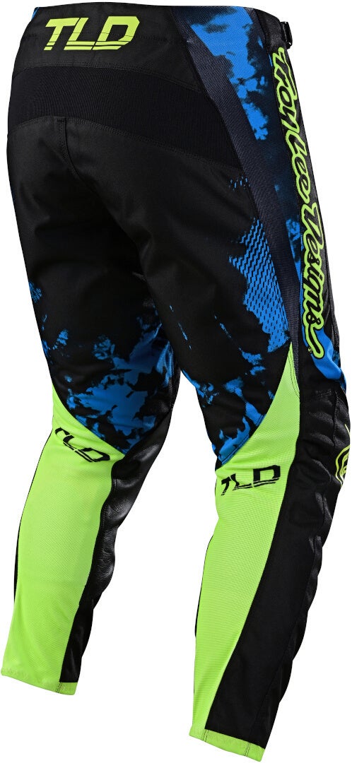 Troy Lee Designs GP Astro Motocross bukser sort/gul 34 Figur 2