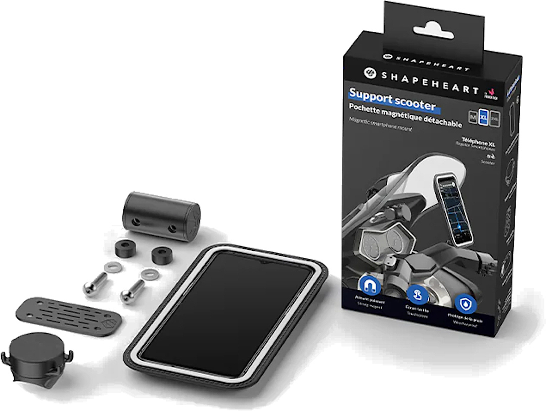 Shapeheart Scooter Bundle Magnetic Smartphone Mount pour tableau de bord M Figure 2