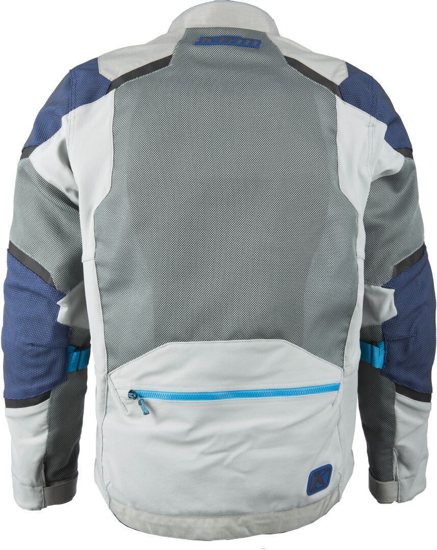 Klim Baja S4 Enduro Mesh Motorrad Textiljacke hellgrau/blau L Abbildung 4