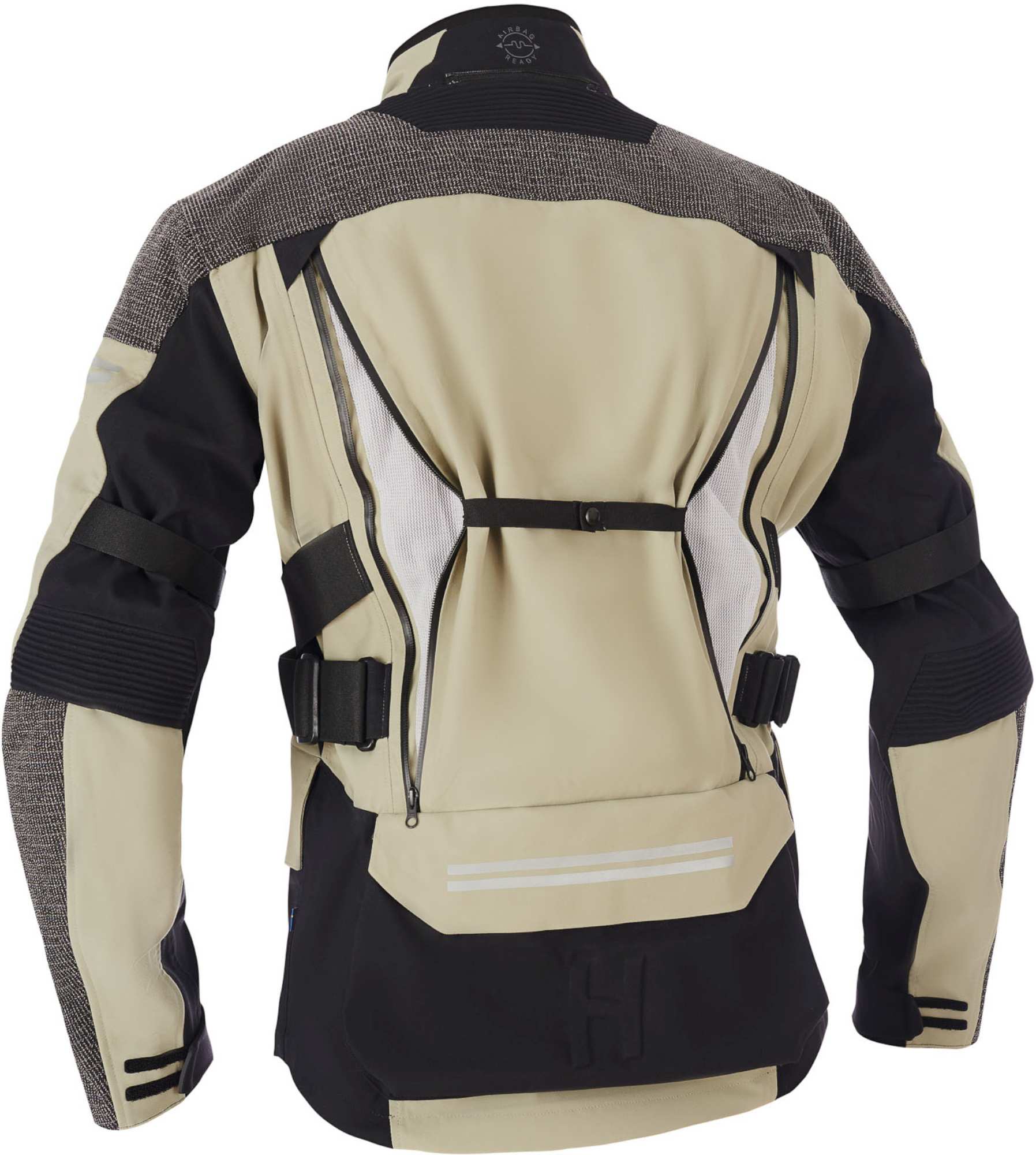 Halvarssons Dalen waterproof Motorcycle Textile Jacket Khaki/Black 62 Figure 5