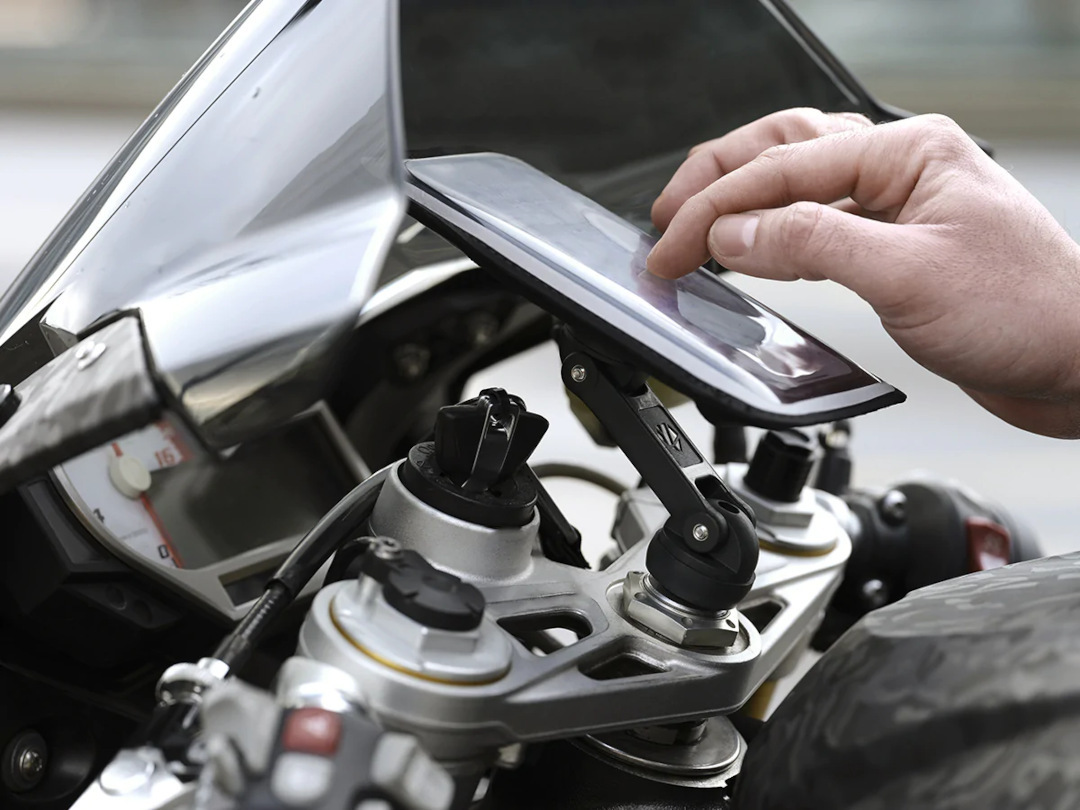 Shapeheart Motorcycle Bundle Boost Suport magnetic pentru smartphone pentru ghidon de tip tijă de motocicletă XXL Figura 4