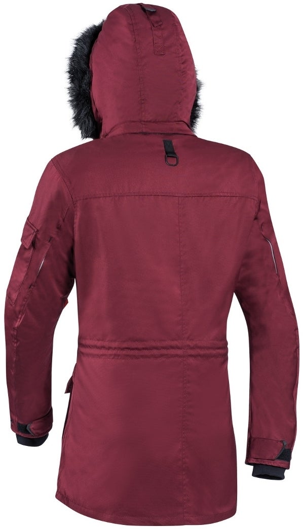 Ixon Ontario Damen Motorrad Textiljacke burgunderrot M Abbildung 4
