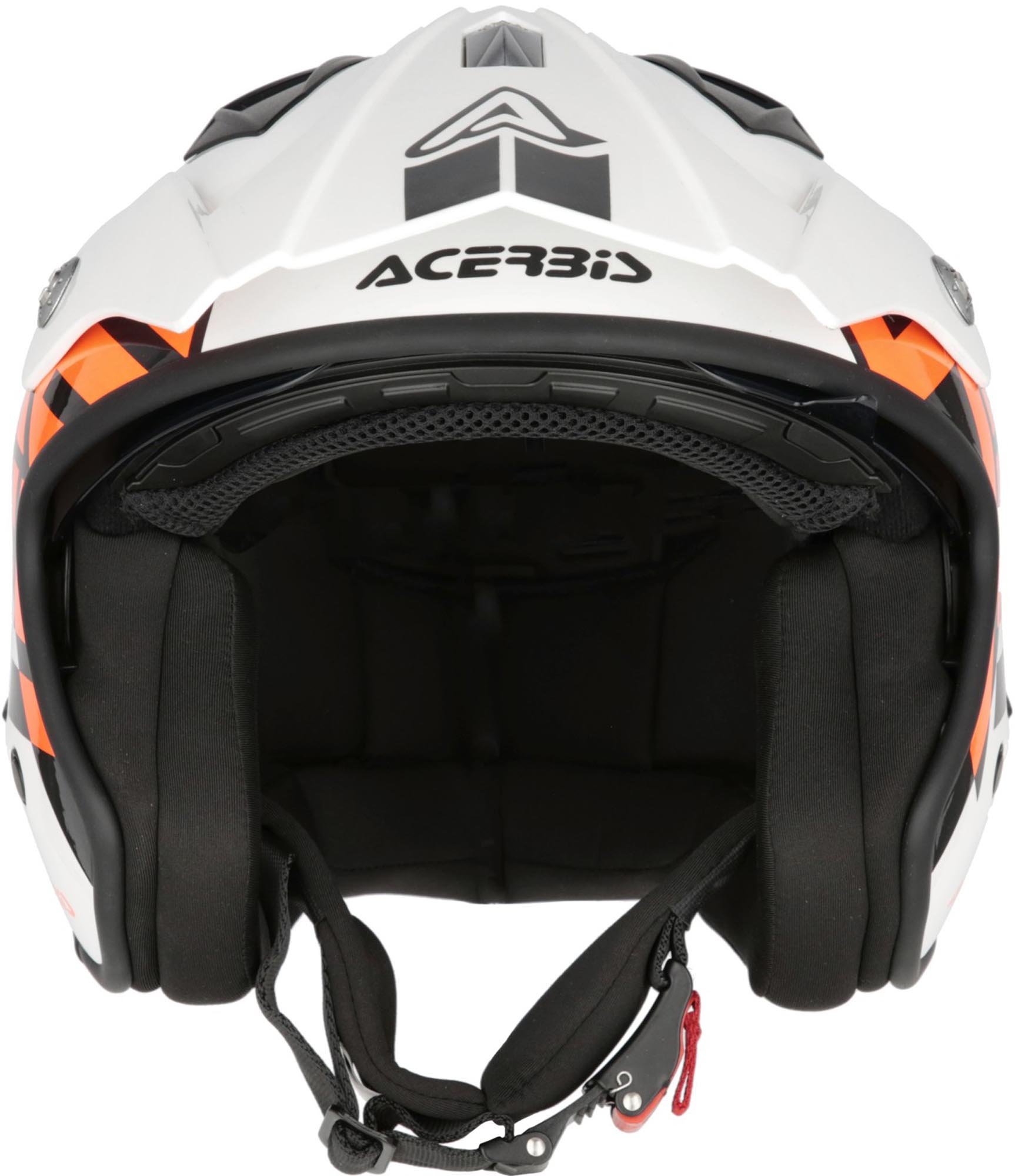 Acerbis Aria Sport Cască cu reacție Alb/portocaliu S (55/56) Figura 4