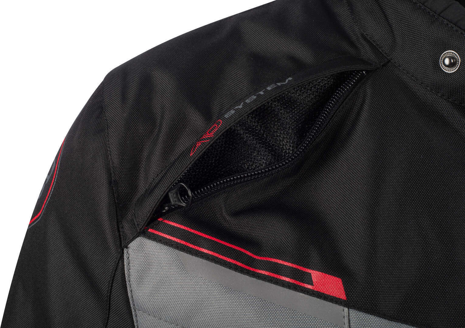 Bering Otago waterproof Motorcycle Textile Jacket black/grey L Figure 4