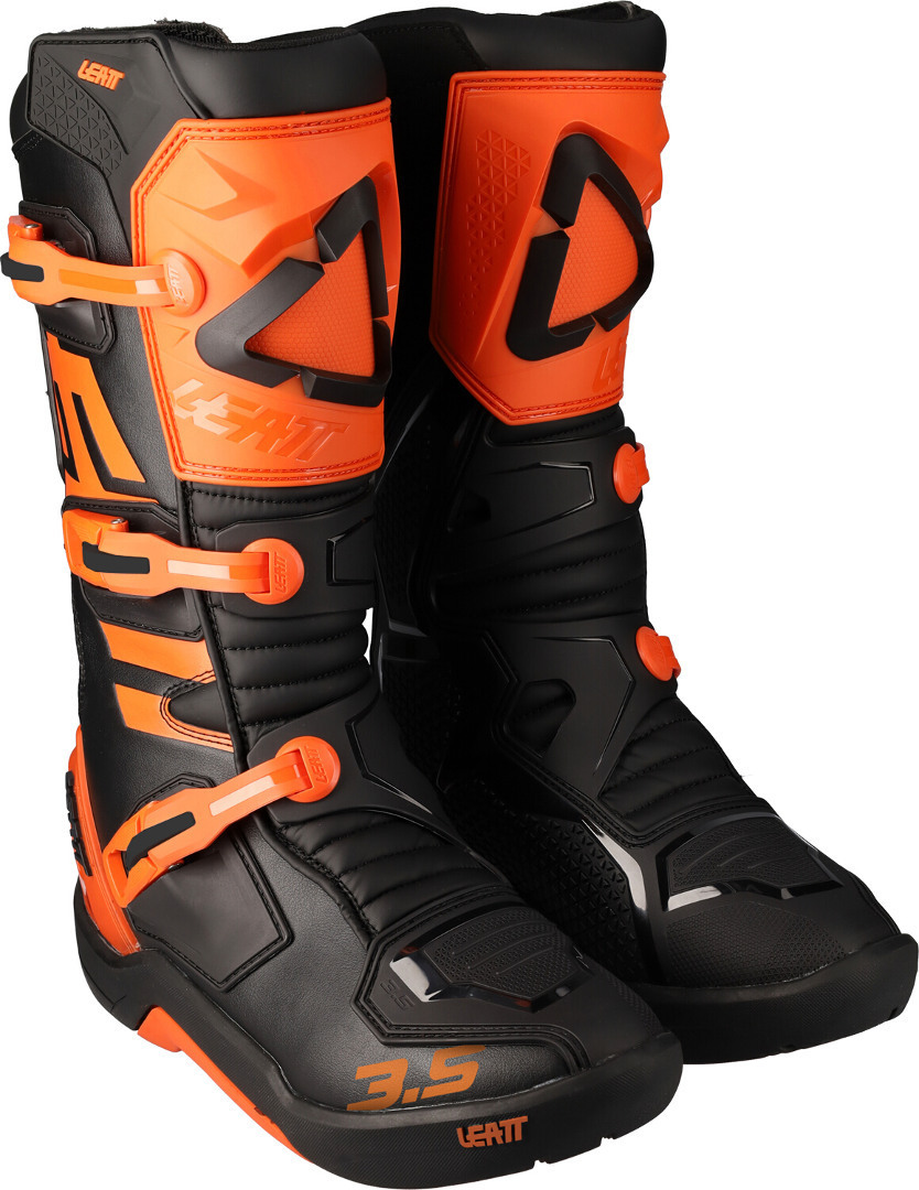 Leatt 3.5 Motocross støvler sort/orange 48 Figur 4