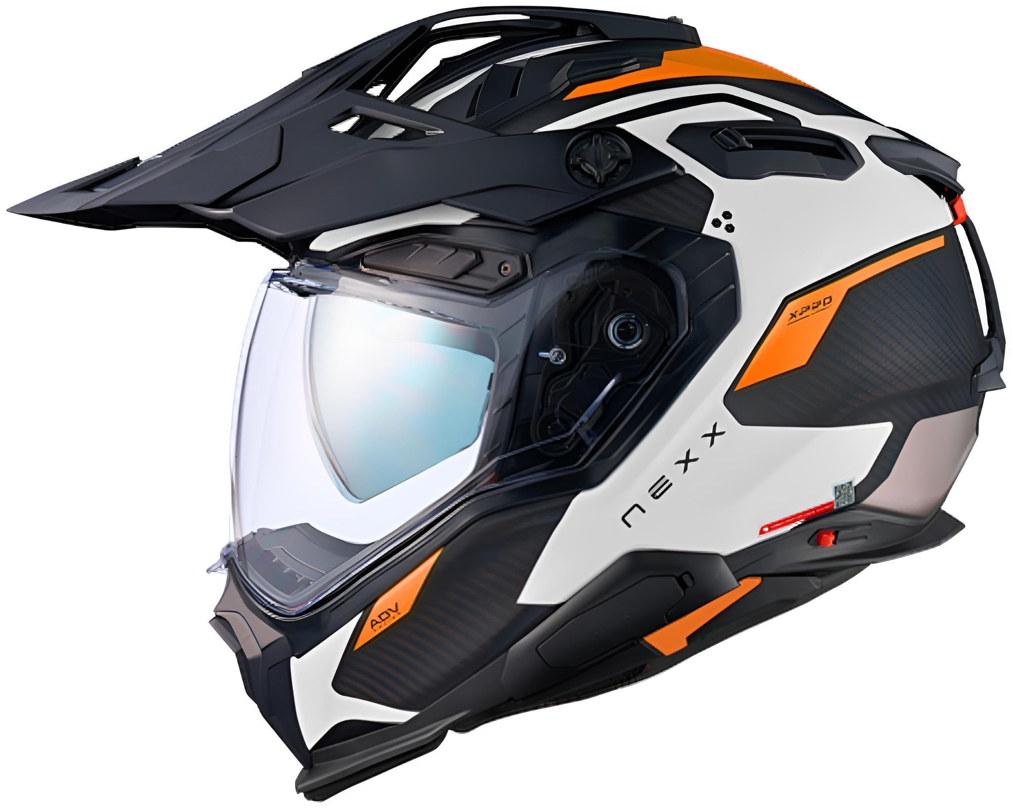 Nexx X.WED 3 Keyo Carbon 22-06 Casque de motocross Noir/Blanc/Orange XL (61/62) Figure 1