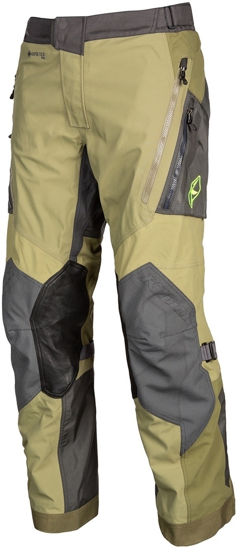 Klim Badlands Pro Pantalon textile moto Vert/jaune 32 Figure 1