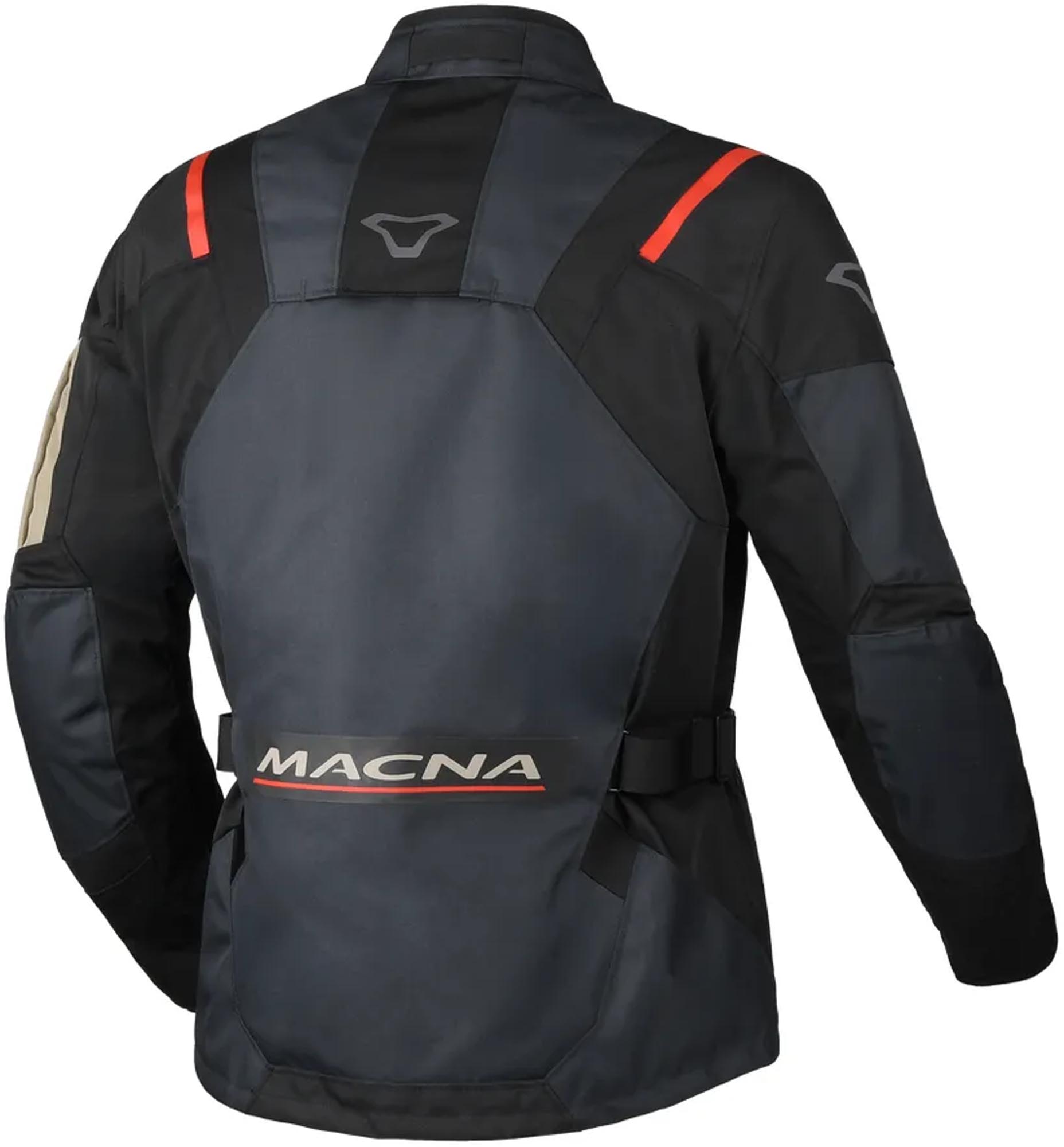 Macna Rancher 2.0 waterproof Motorcycle Textile Jacket blue/red XL Figure 2