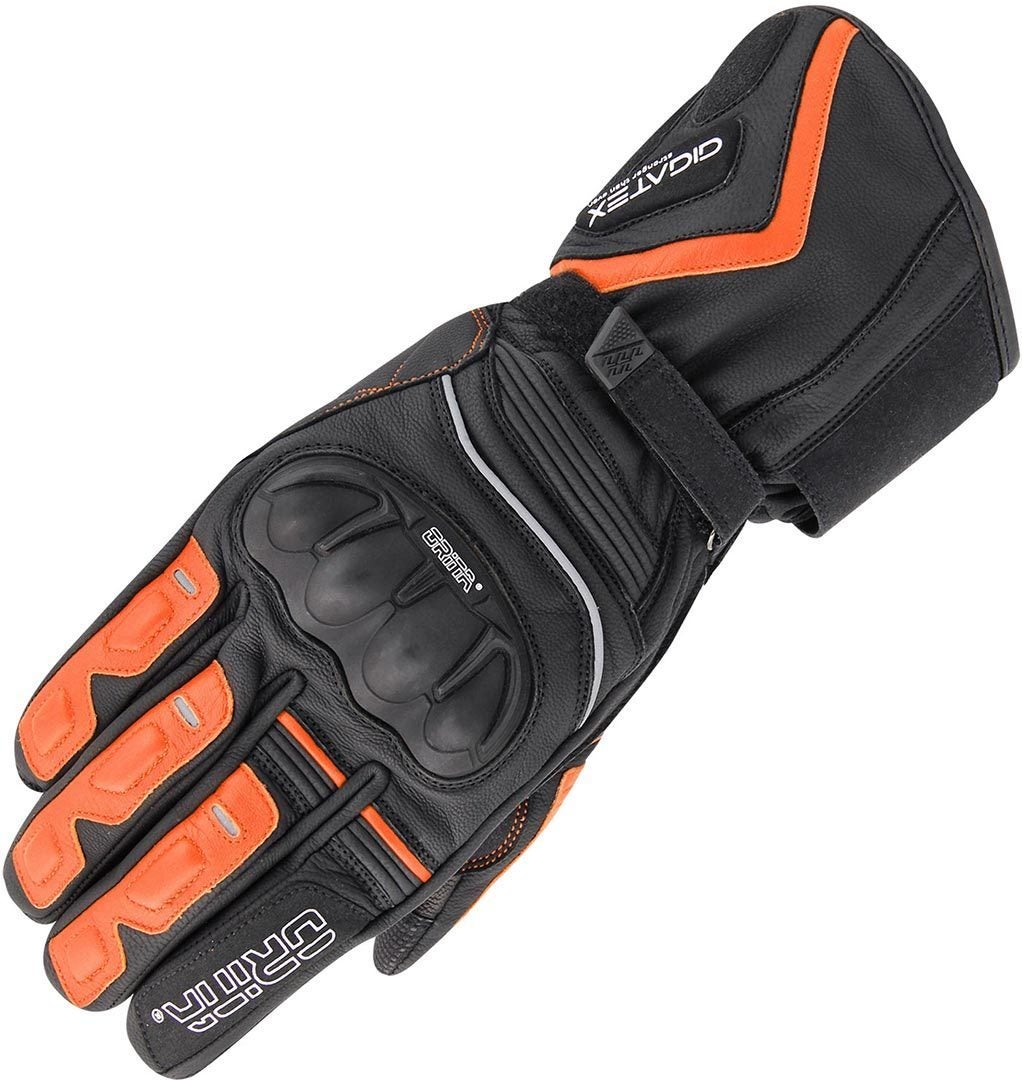 Orina Neptune Waterproof Motorradhandschuhe schwarz/orange 8 (M) Abbildung 1