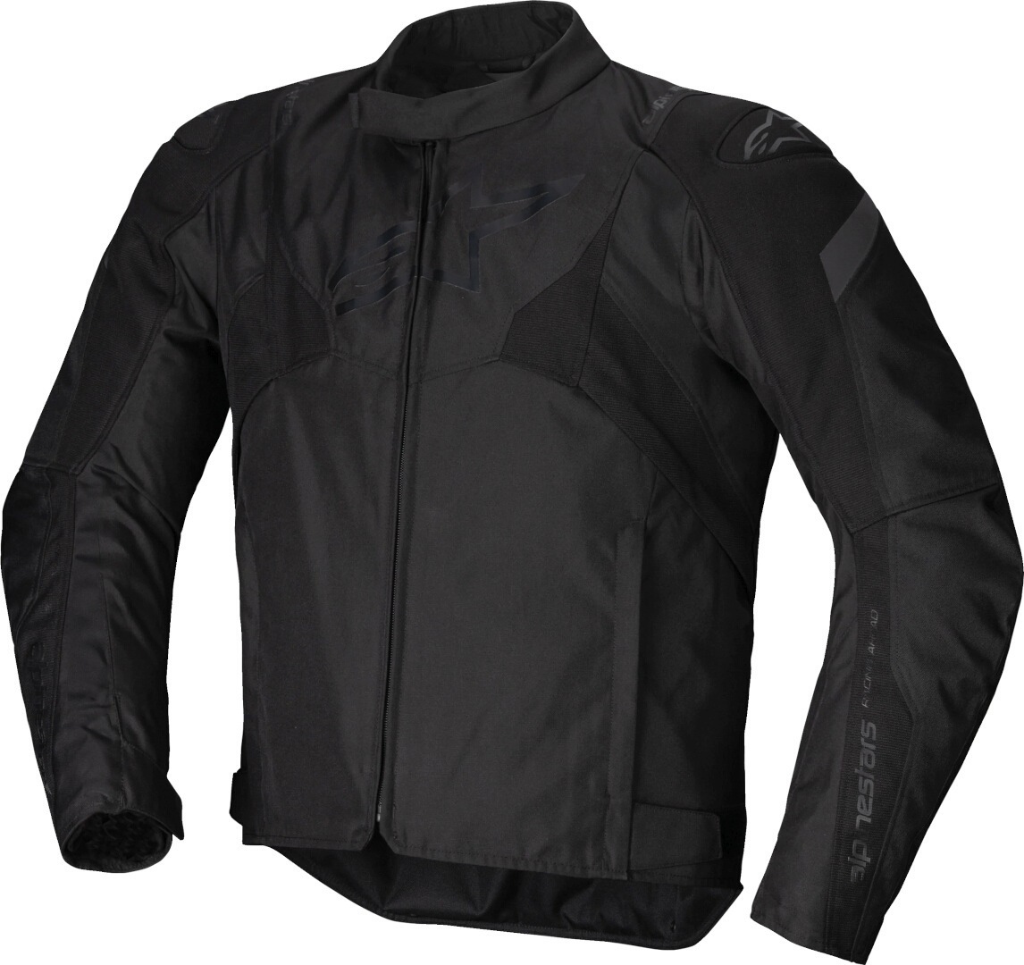 Alpinestars Men's Black T-Jaws V4 Waterproof Motorcycle Textile Jacket