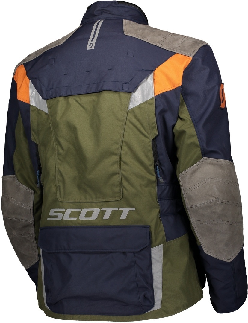 Scott Dualraid Dryo Motorrad Textiljacke dunkelblau/grün 4XL Abbildung 2