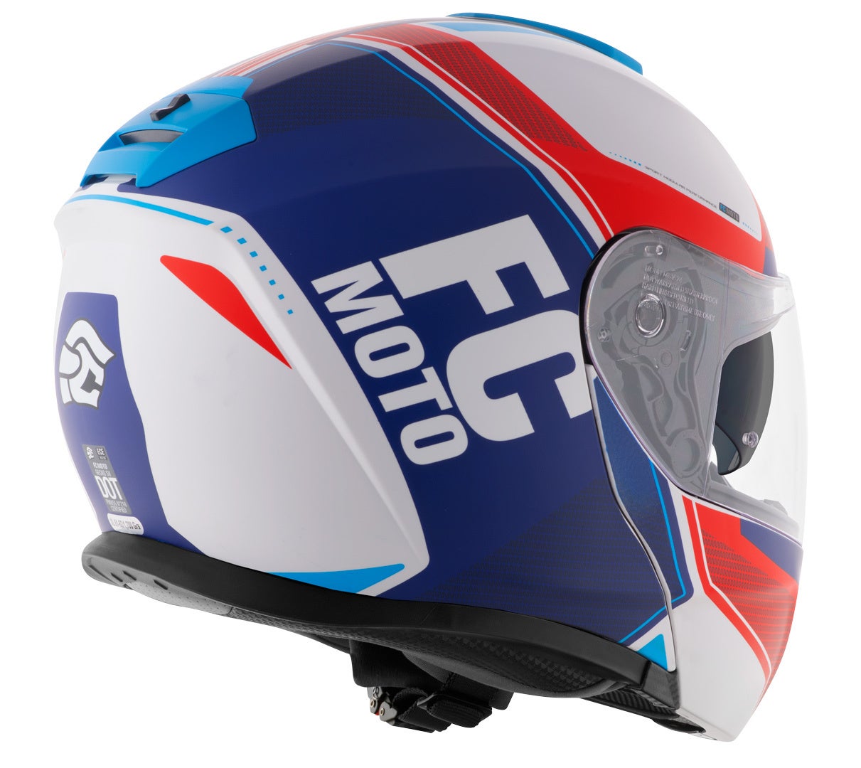FC-Moto Novo Circuit Casco blu/rosso/bianco XL (61/62) Figura 4