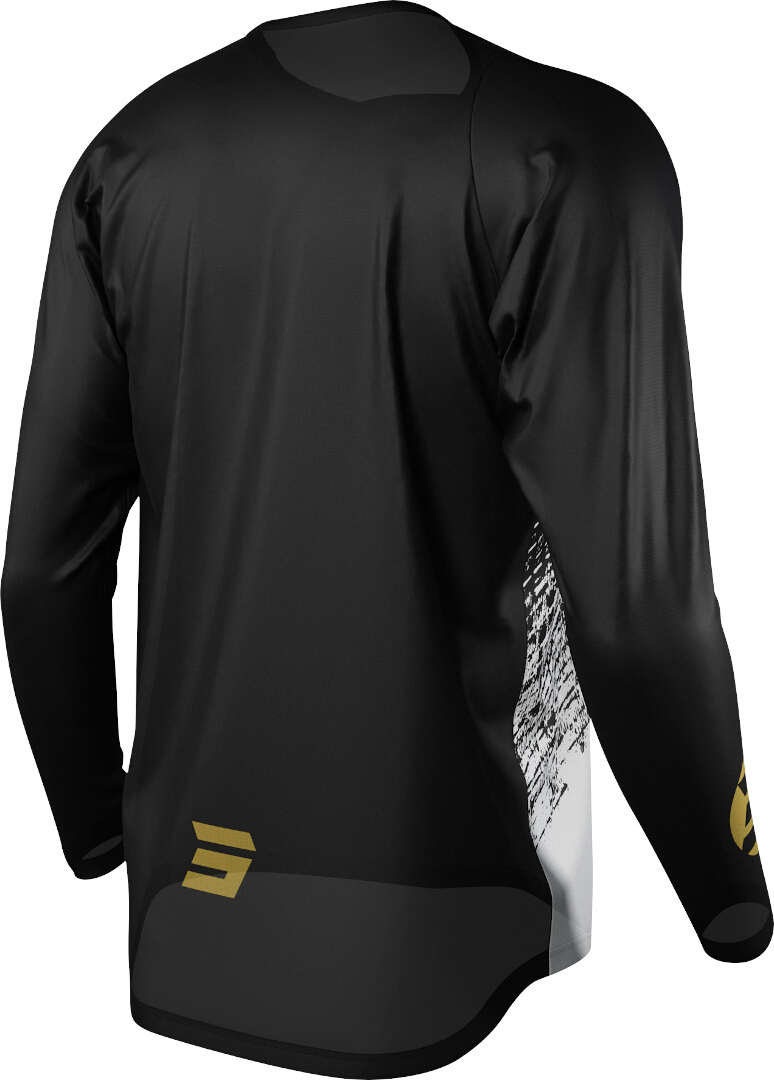 Shot Devo Roll Motocross Jersey valkoinen/musta/kulta M Kuva 2