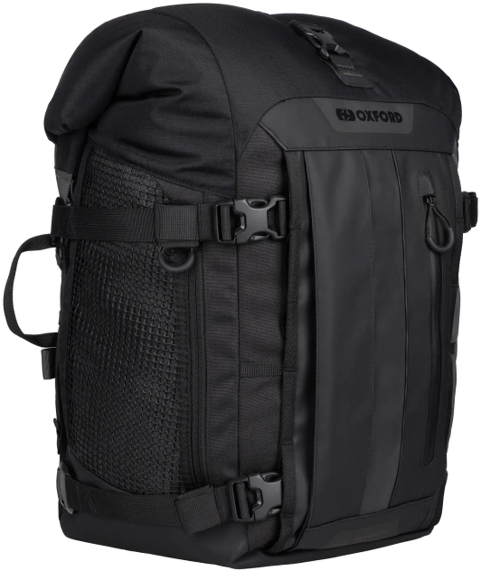 Oxford Atlas T-30 Saddle - Rear Bag black Figure 2