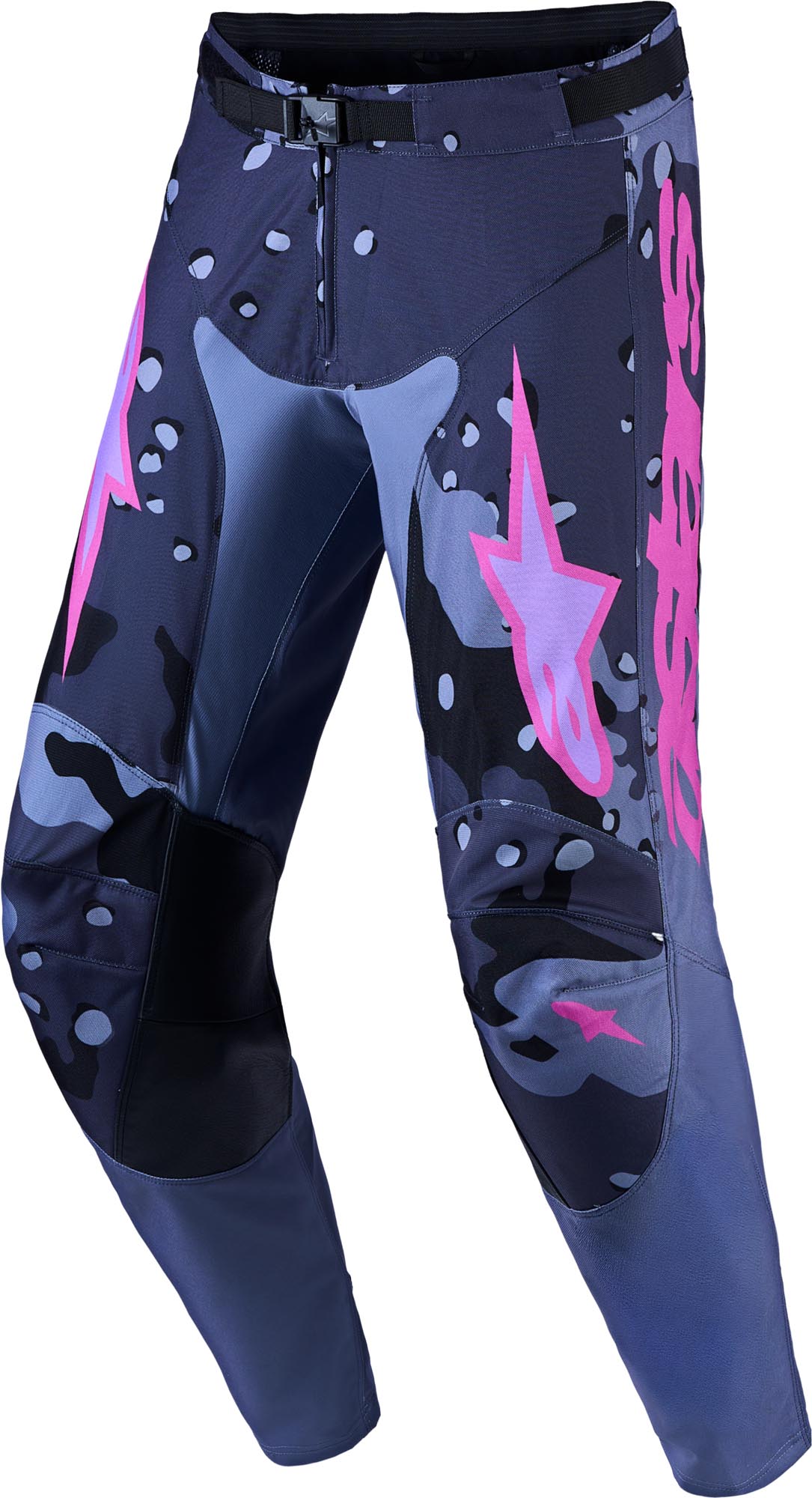 Alpinestars Racer Lone Motocross-housut harmaa/violetti 44 Kuva 1