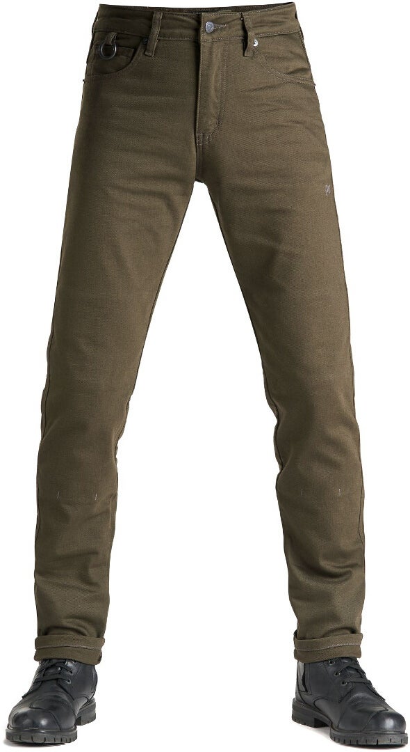 Pando Moto Karl Cor Motorradjeans oliv 32 L36 Abbildung 1