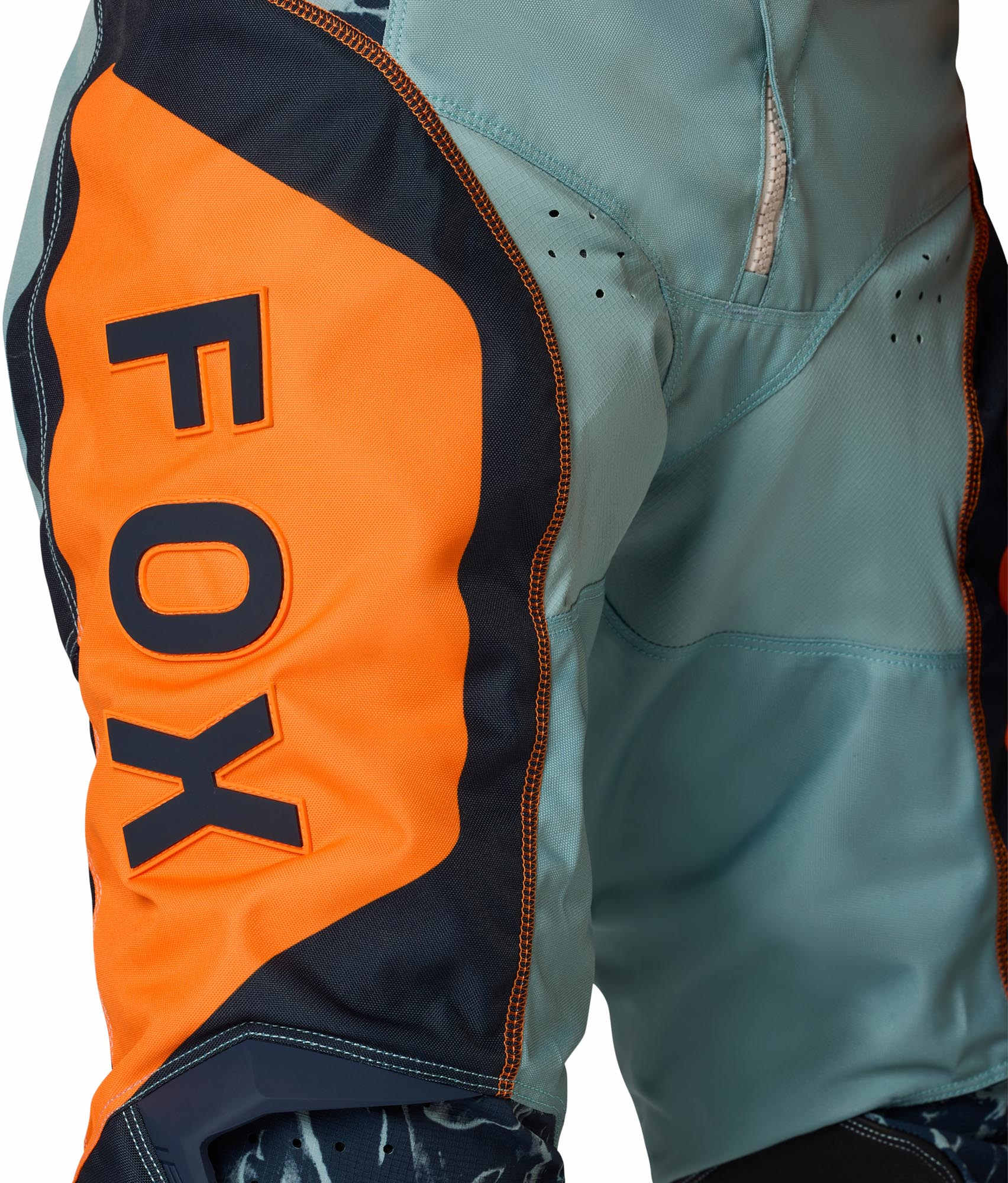 FOX 180 Image Print Motocrossbukser blå/orange 36 Figur 7