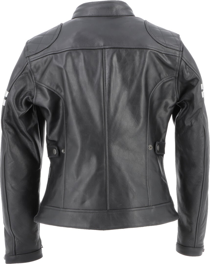 Helstons Chica Buffalo Damen Motorrad Lederjacke schwarz XL Abbildung 3