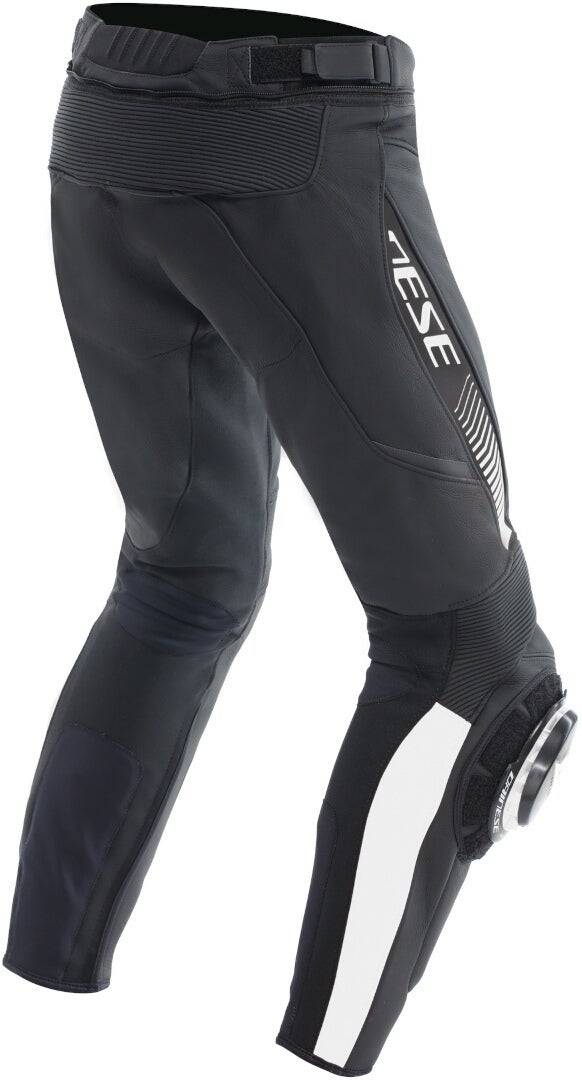 Dainese Super Speed Motorcycle Leather Pants black/white 48 Figure 2