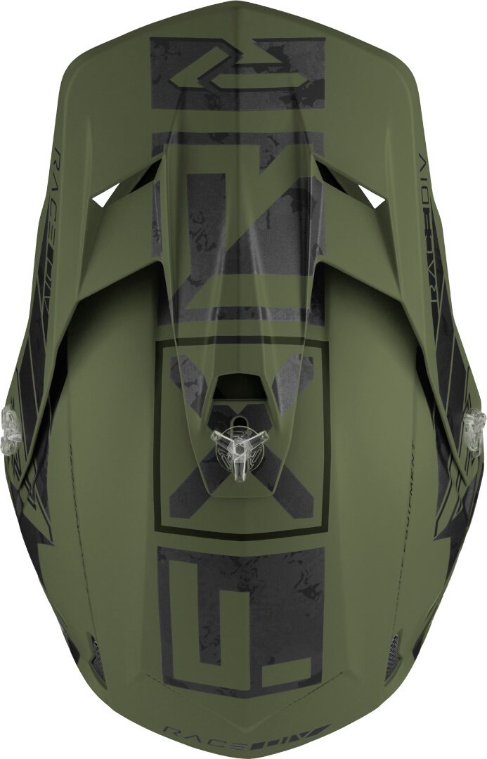 FXR Clutch Stealth Cască de motocross Verde mat XXXL (64/65) Figura 2
