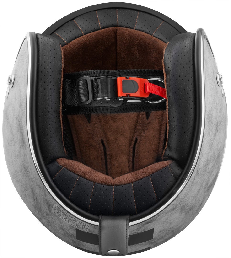 Bogotto V541 Scacco Cască cu reacție Silver matt S Figura 4