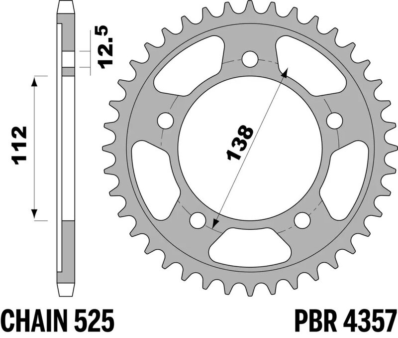 PBR Hintere Ritzstahlstandard – 525 Abbildung 2