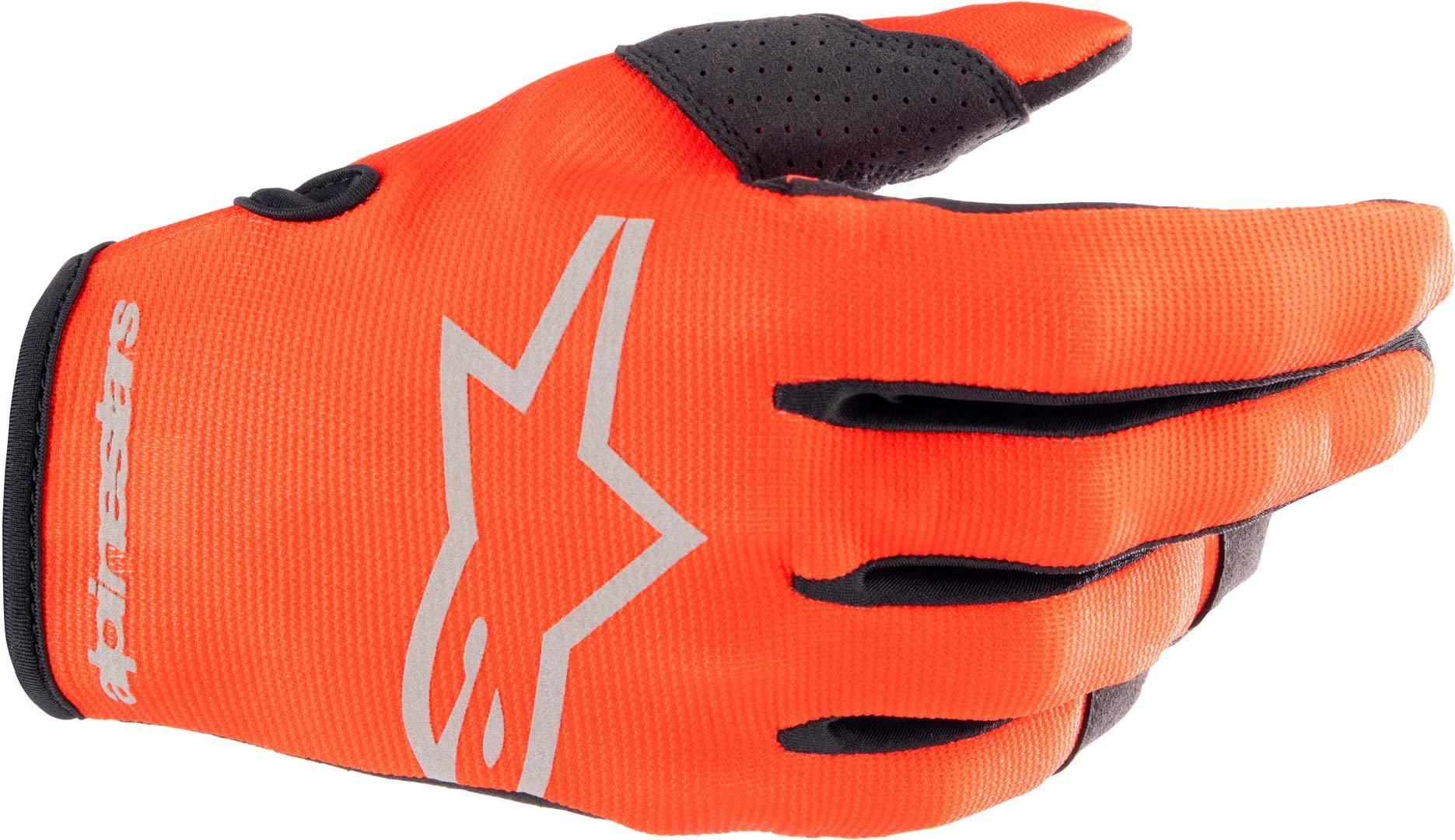 Alpinestars Radar Motocross handsker til børn orange/sort XS Figur 1