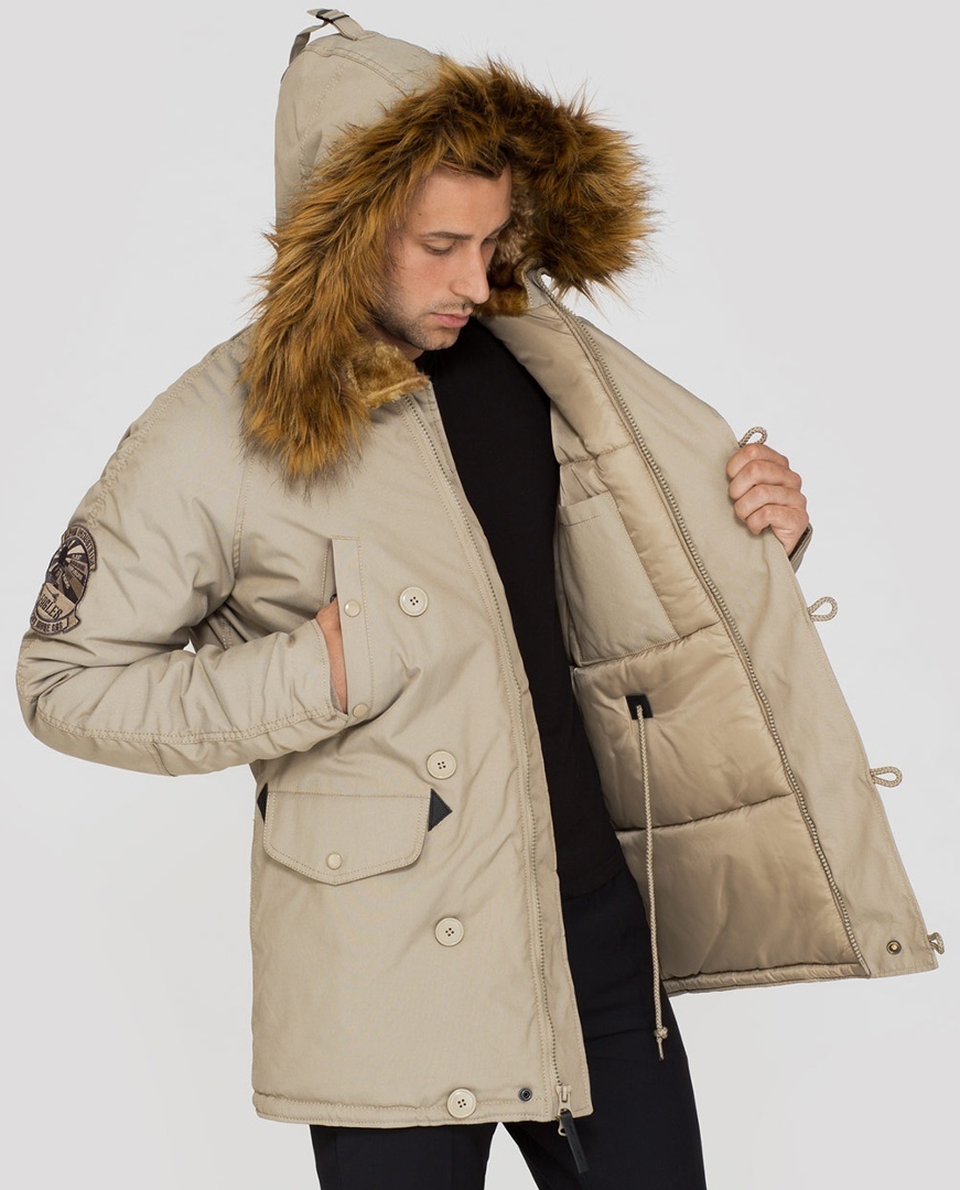 Alpha Industries Explorer Jas Khaki S Figuur 2