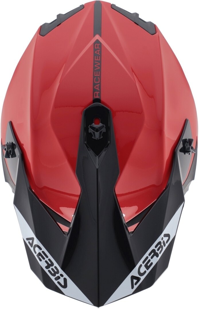 Acerbis Linear Solid Casco da motocross rosso/nero XXL (63/64) Figura 4