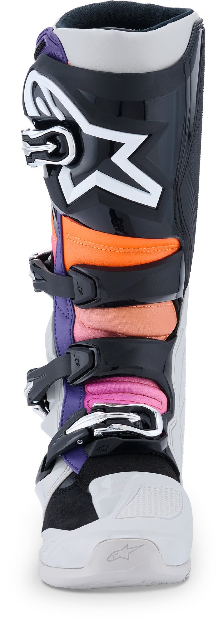Alpinestars Tech 7 Motocross Stiefel schwarz/hellgrau/orange/pink 5 Abbildung 2